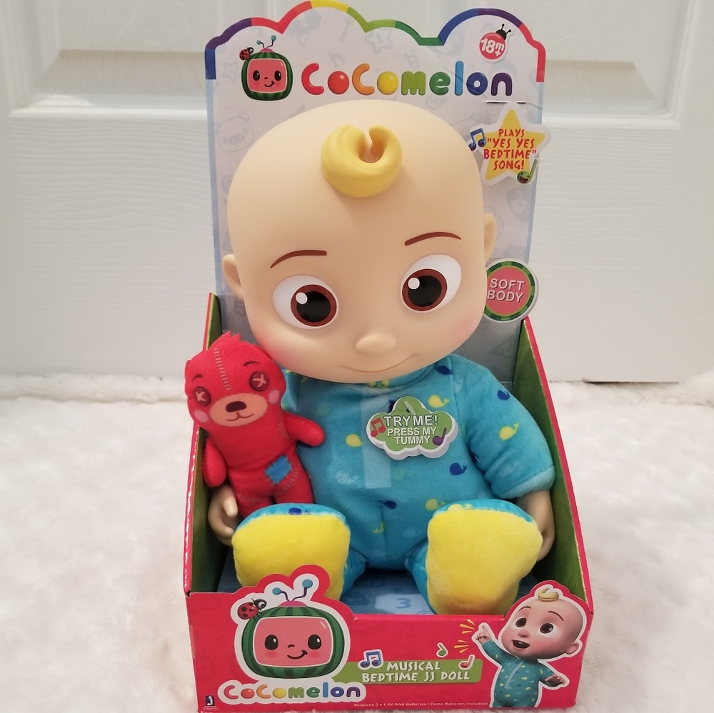 NIB Cocomelon JJ doll